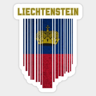 Liechtenstein flag Sticker
